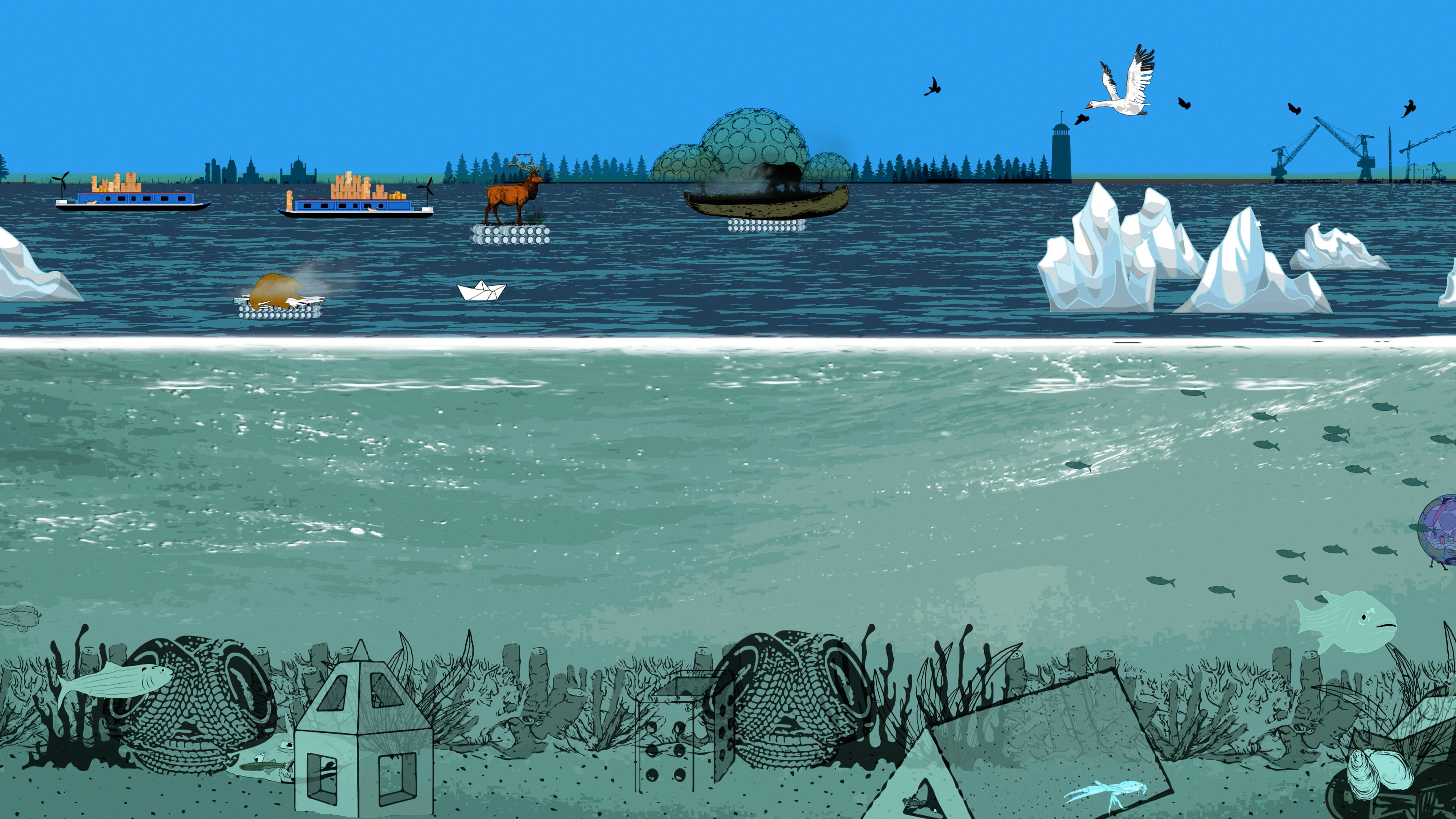 Does the River Flow Both Ways? (2022) - January daytime, Pt 2