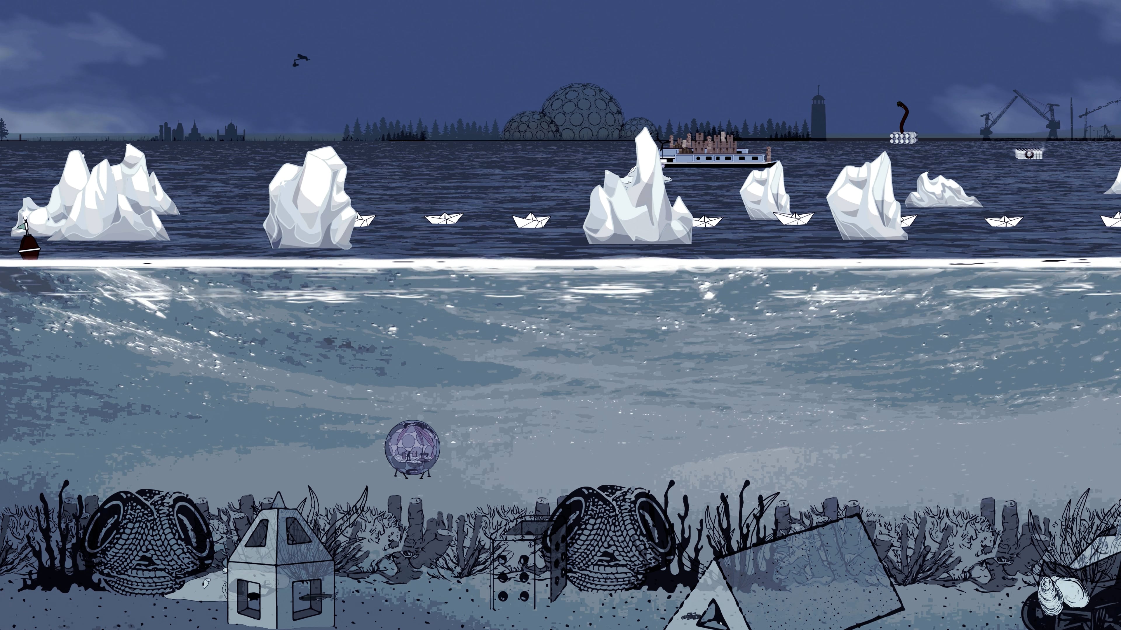 Does the River Flow Both Ways? (2022) - January nighttime, Pt 1