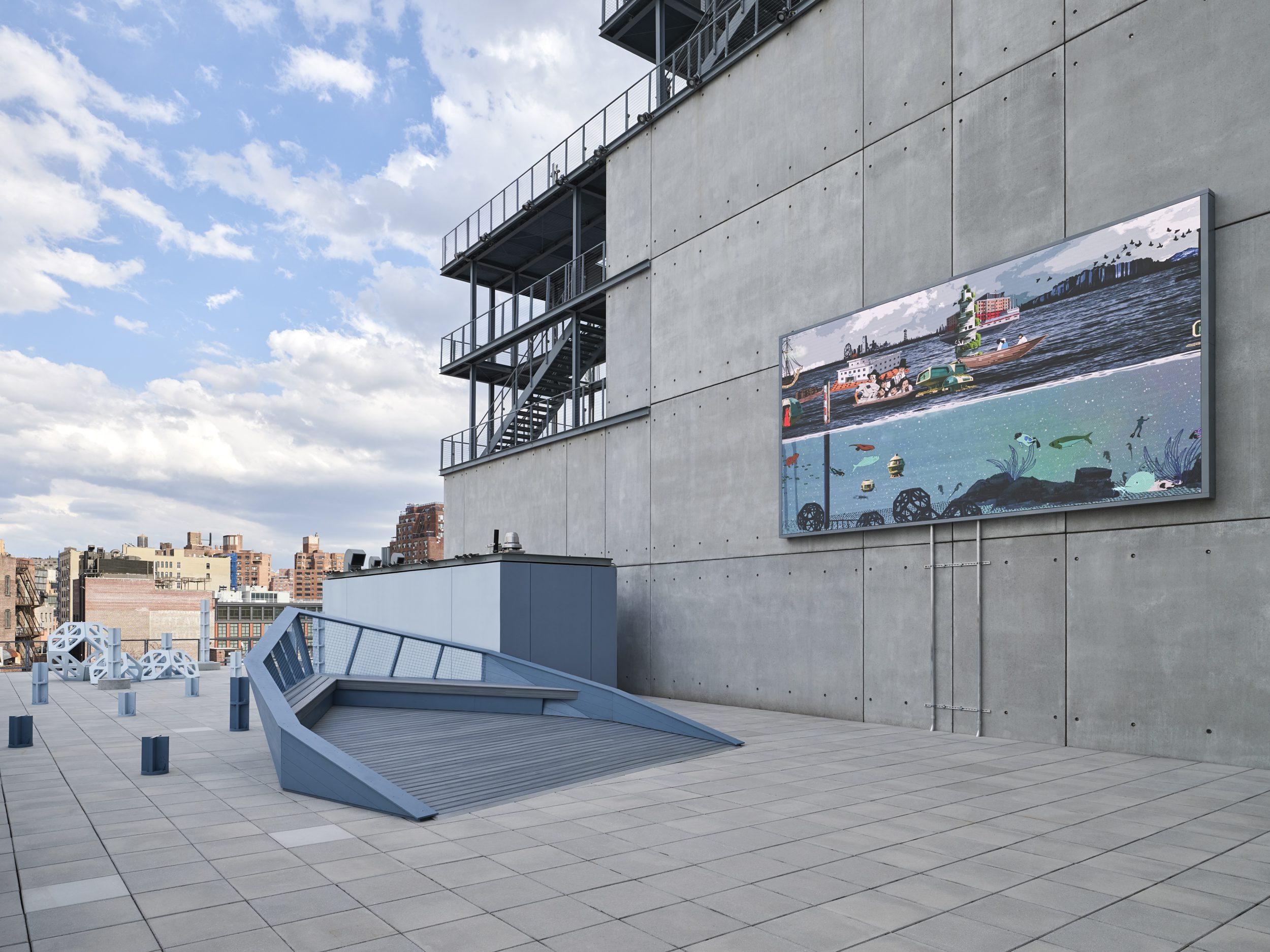 The River is a Circle (2025), The Hyundai Terrace at the Whitney Museum of American Art
