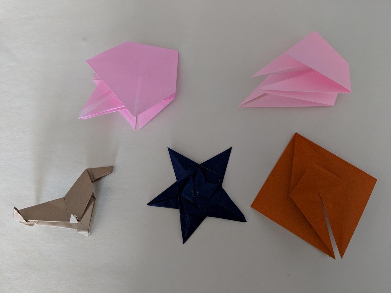 Five Pointed Origami Star